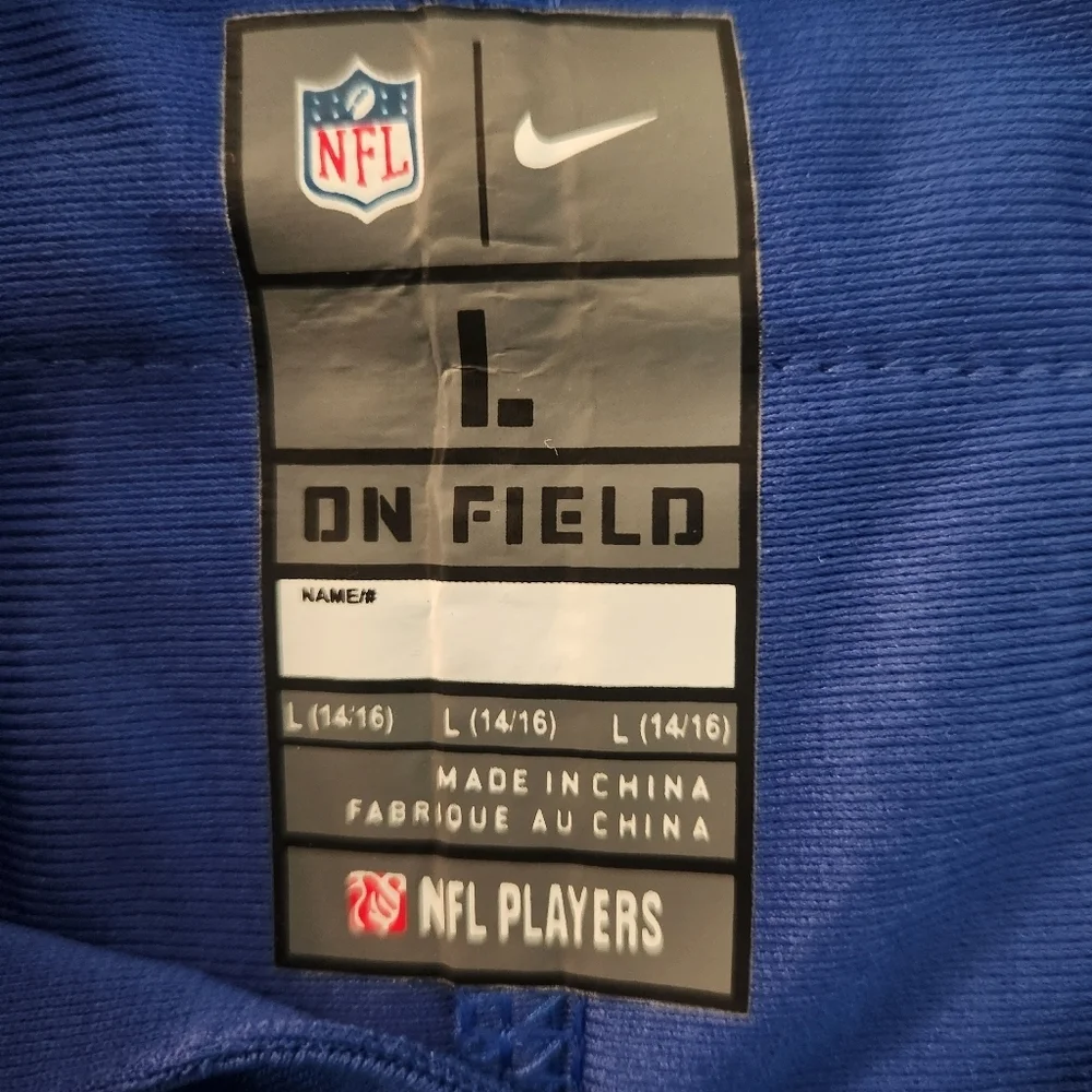 Nike youth Cooper Kupp Los Angeles Rams NFL Jersey in Royal Blue Size Large